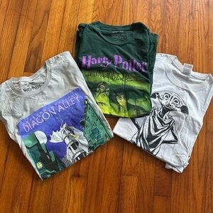 Harry Potter Set of 3 T-shirts Medium